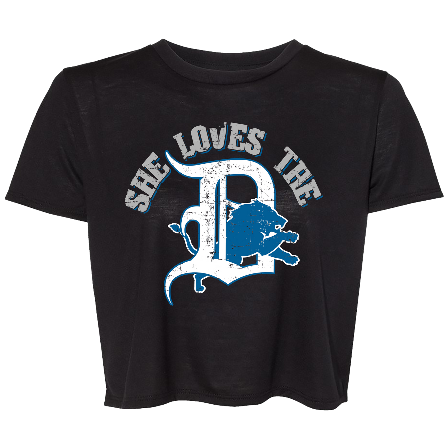 She Loves the D Cropped Tee