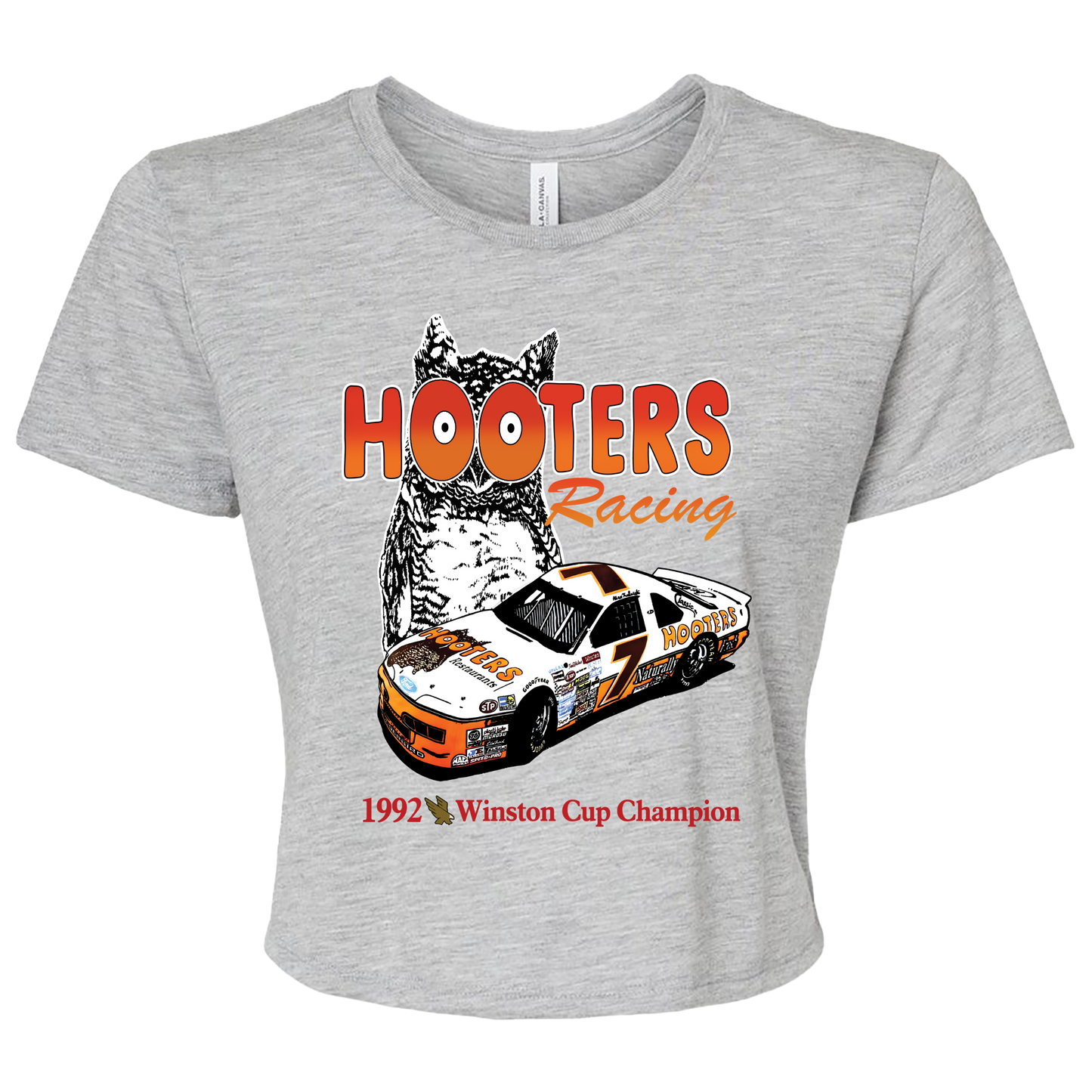 Women’s Cropped Hooters Racing Tee