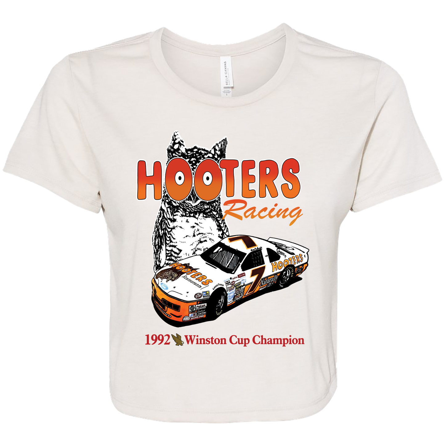 Women’s Cropped Hooters Racing Tee
