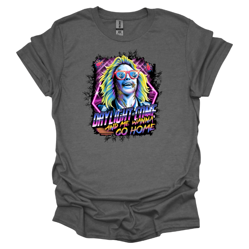 Charcoal Heather Beetlejuice Tee