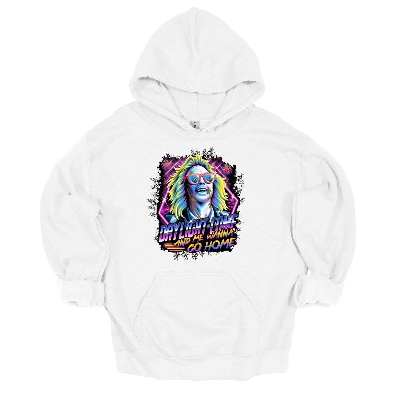 White Beetlejuice Hoodie