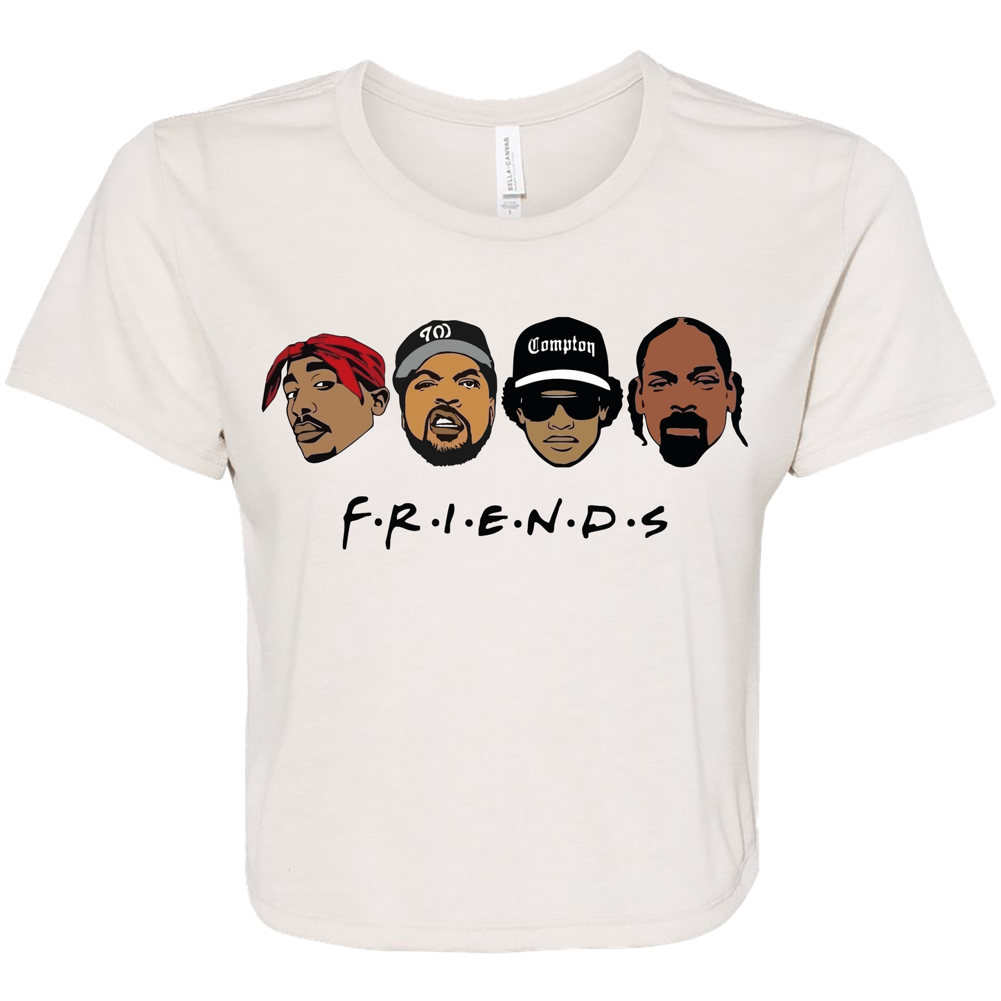 Rapper Friends Cropped Tee