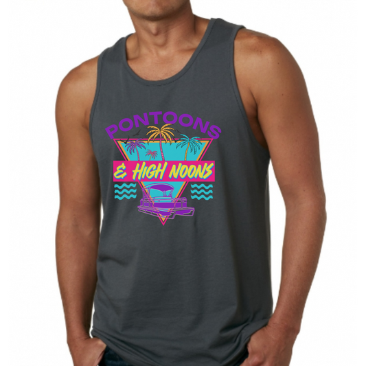 Men’s Pontoons and High Noons Tank