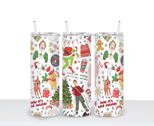 Christmas Mashup Tumbler