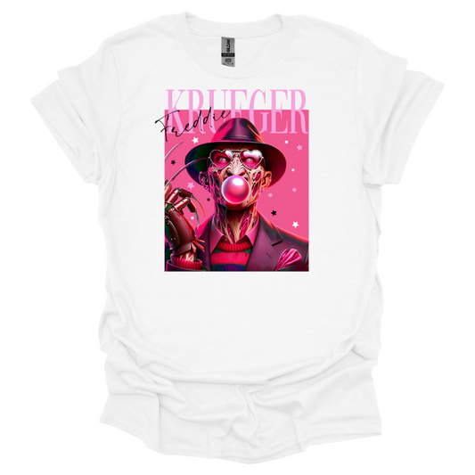 Freddie Krueger bubblegum tee - white
