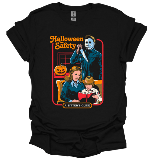 Michael Myers Halloween Safety: A Sitter's Guide T-Shirt