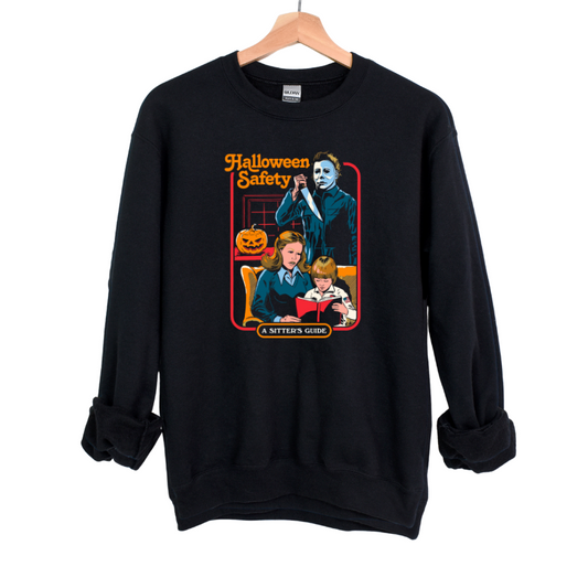 Halloween Safety: A Sitter's Guide - Michael Myers Crewneck